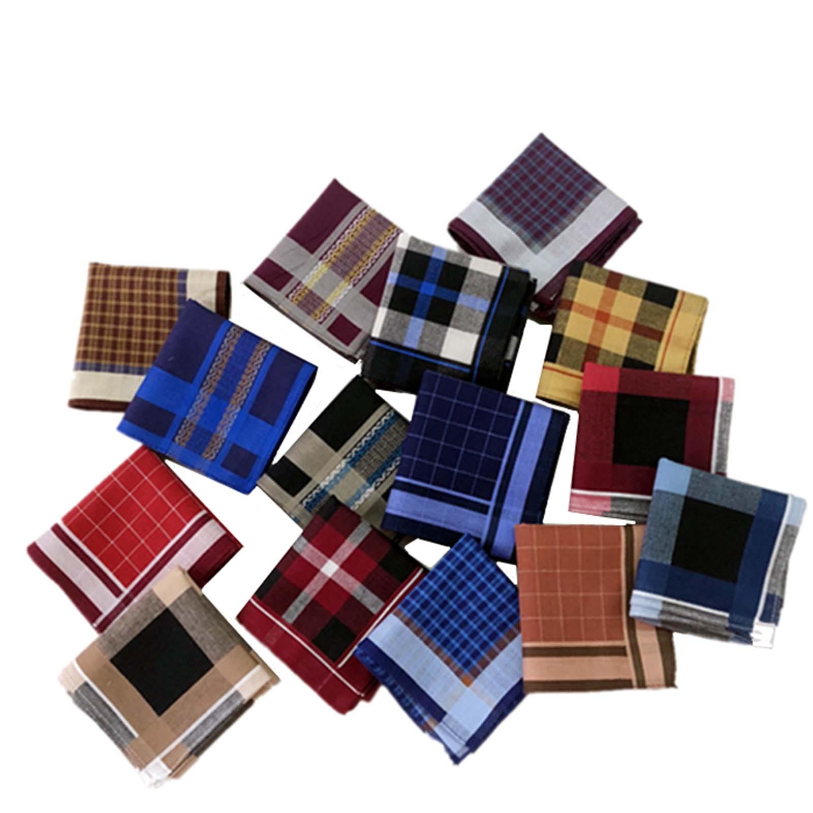 6 штук мужских носовых платков – обзор и цена Handkerchief Cotton Men