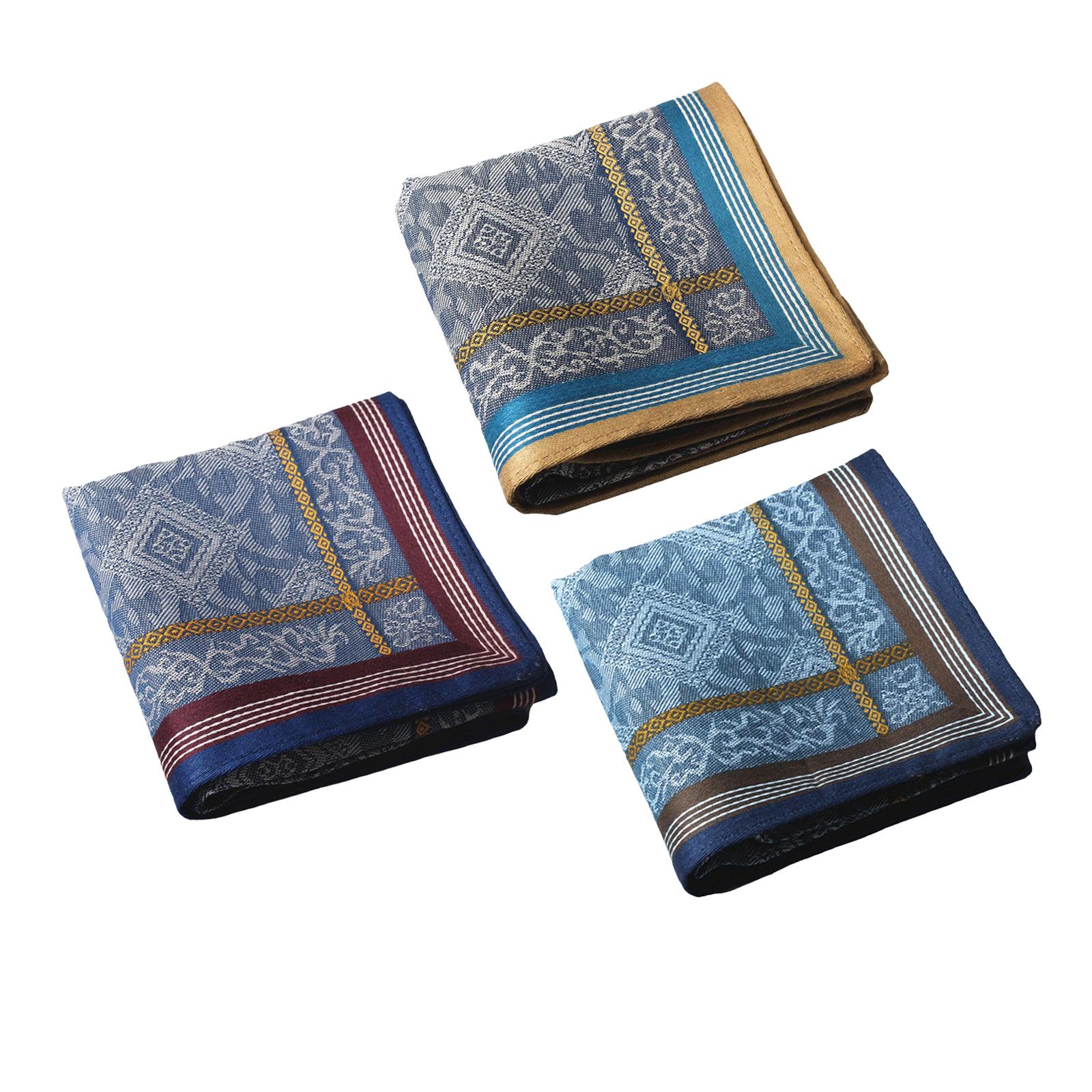 3 шт. хлопковых платков-носовы – обзор и цена Handkerchief Cotton Men